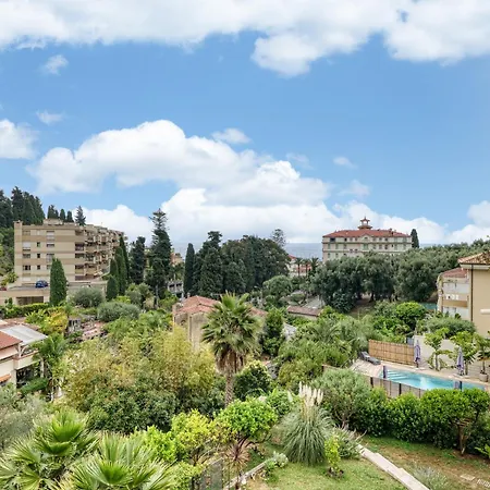 Les Cypres Garavan For 7 Apartment Menton