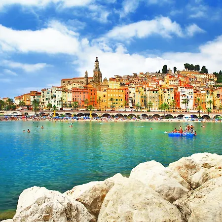 Apartment Les Cypres Garavan For 7 *
